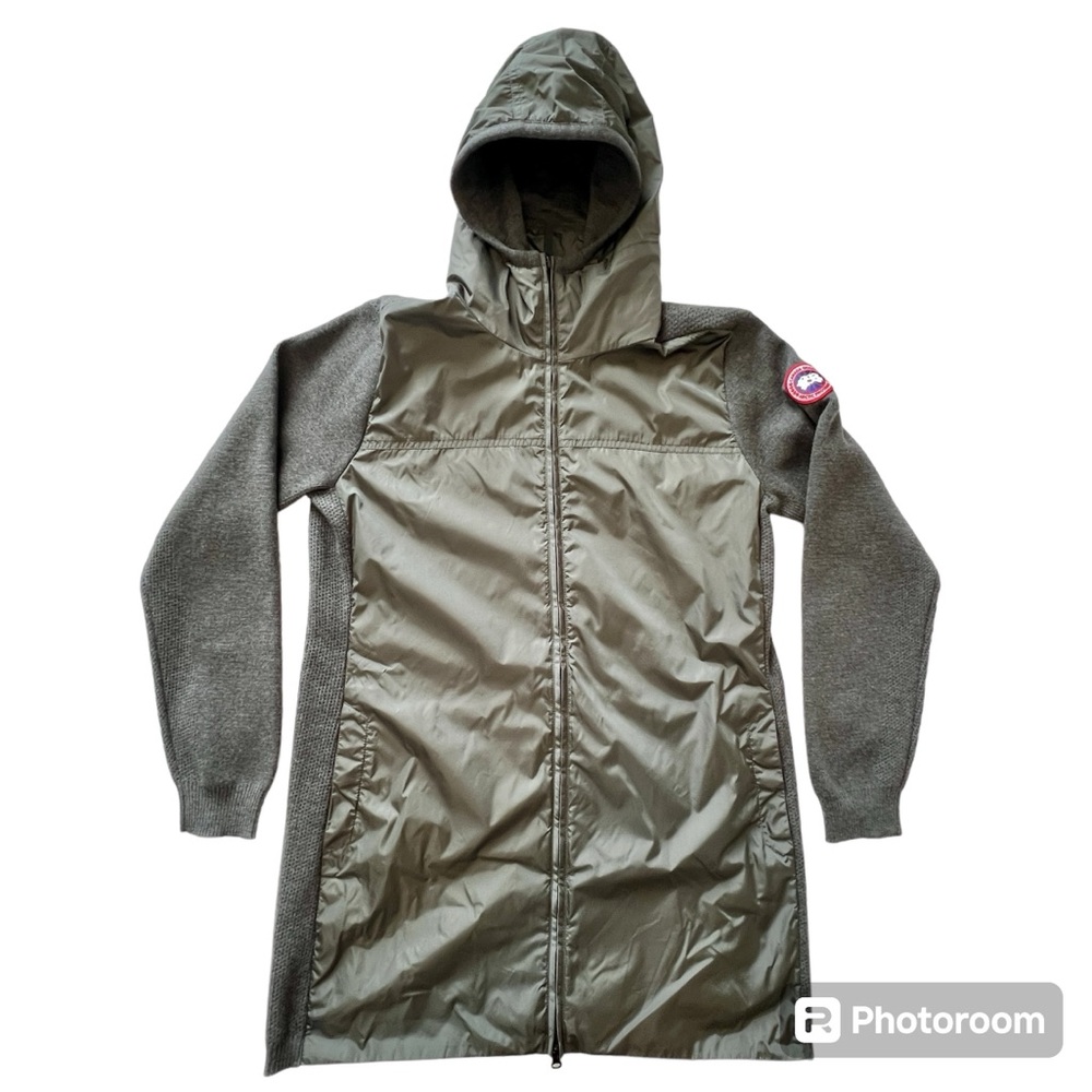 Canada Goose Windbridge Hooded Jacket - Charcoal Grey - Large L - Women’s - NWT